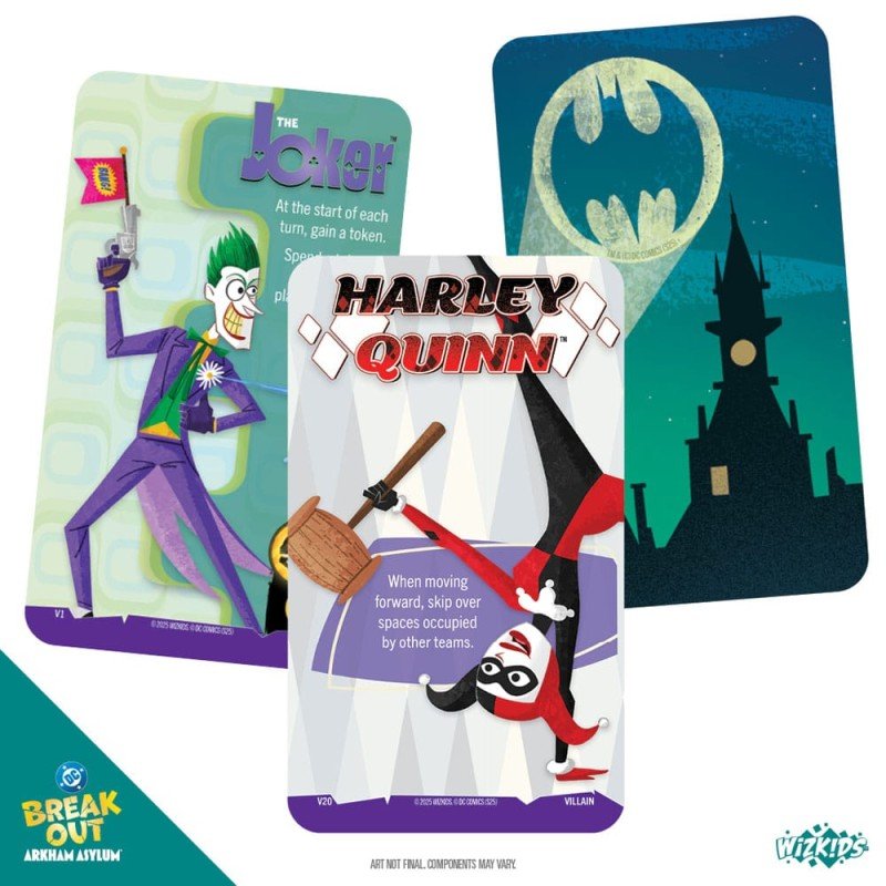 DC Breakout: Arkham Asylum Card Game *English Version* | 0634482876428