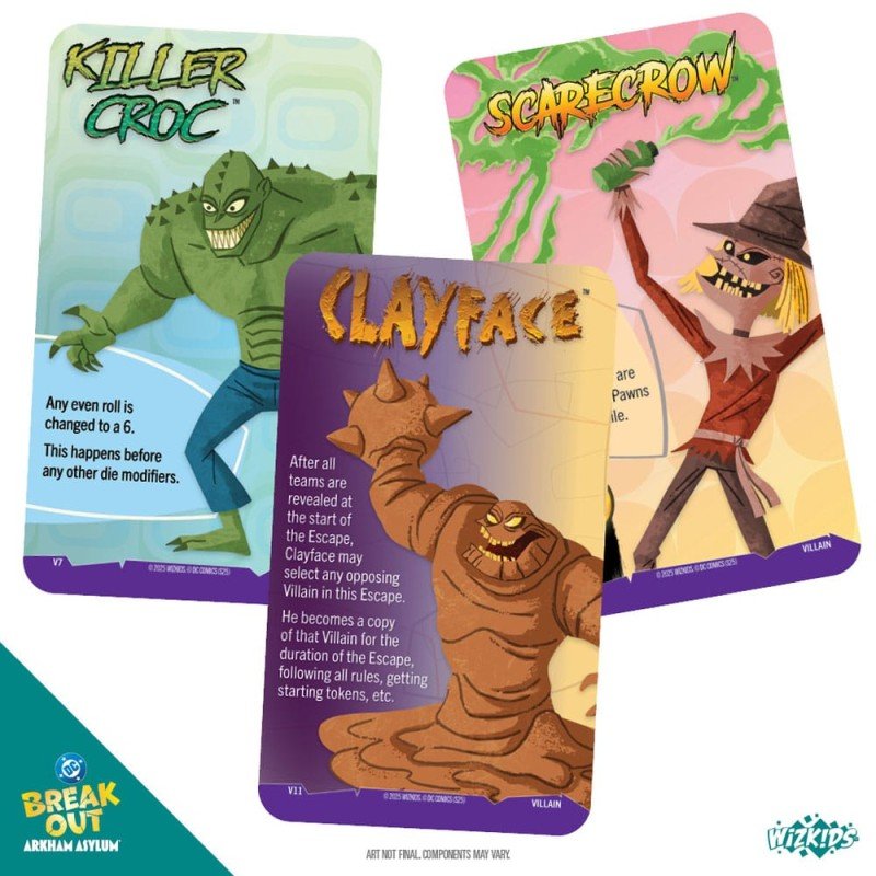 DC Breakout: Arkham Asylum Game jeu de cartes *ANGLAIS* | 0634482876428