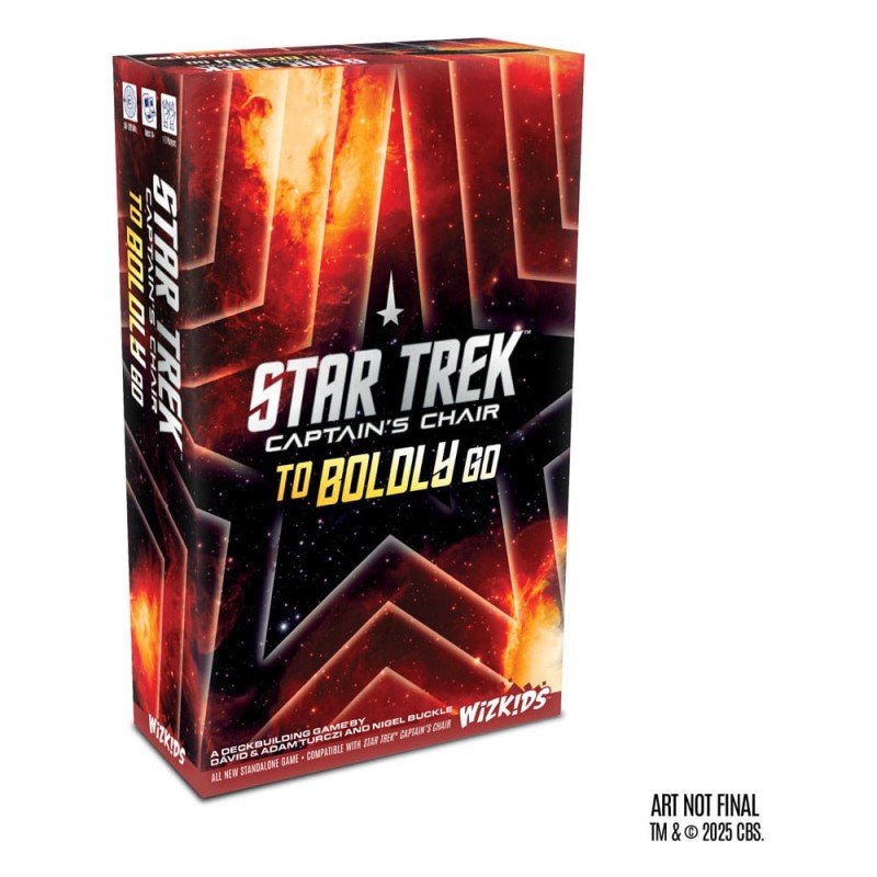Star Trek: Captain's Chair Card Game To Boldly Go *English Version* | 0634482876459