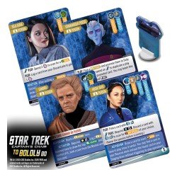 Star Trek: Captain's Chair Card Game To Boldly Go *English Version* | 0634482876459