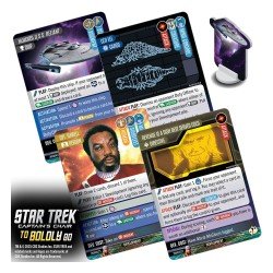 Star Trek: Captain's Chair Card Game To Boldly Go *English Version* | 0634482876459