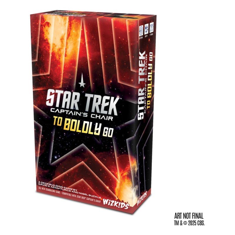 Star Trek: Captain's Chair Card Game To Boldly Go *English Version* | 0634482876459
