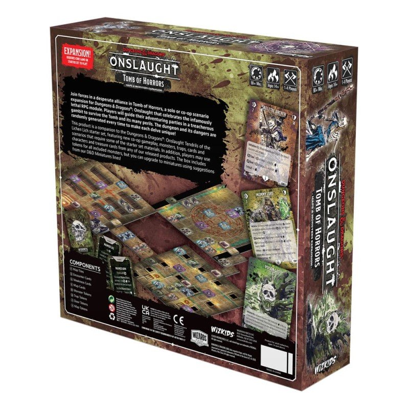 Dungeons & Dragons extension jeu de figurines Tomb of Horrors - Maps & Monsters Expansion *ANGLAIS* | 0634482897454