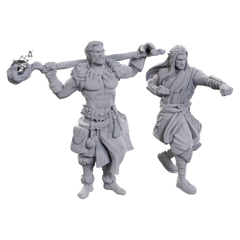 D&D Nolzur's Marvelous Miniatures pack 2 miniatures à peindre Archdruid & Martial Arts Adept | 0634482906958