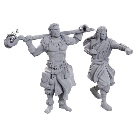 D&D Nolzur's Marvelous Miniatures pack 2 miniatures à peindre Archdruid & Martial Arts Adept | 0634482906958