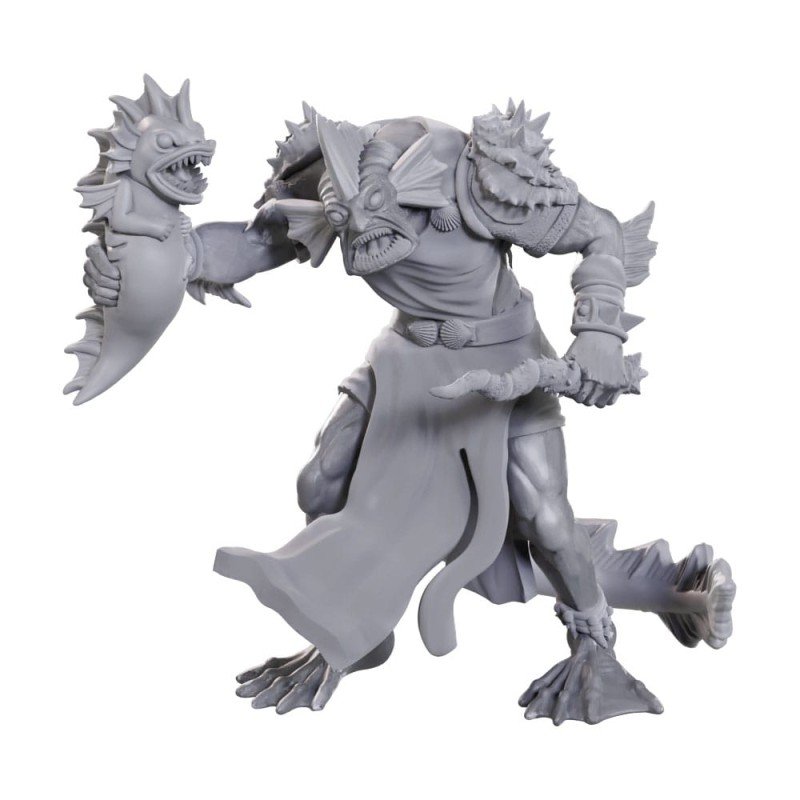 D&D Nolzur's Marvelous Miniatures à peindre Sahuagin Priestess | 0634482907054