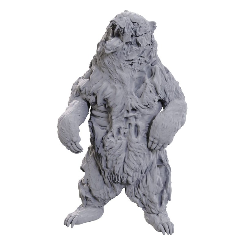 WizKids Deep Cuts miniature à peindre Zombie Grizzly Bear | 0634482907467