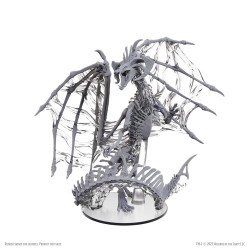 D&D Nolzur's Marvelous Miniatures à peindre Black Dracolich 30 cm | 0634482907979
