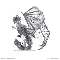 D&D Nolzur's Marvelous Miniatures à peindre Black Dracolich 30 cm | 0634482907979