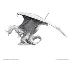 D&D Nolzur's Marvelous Miniatures à peindre Ancient Blue Dragon 20 cm | 0634482907986