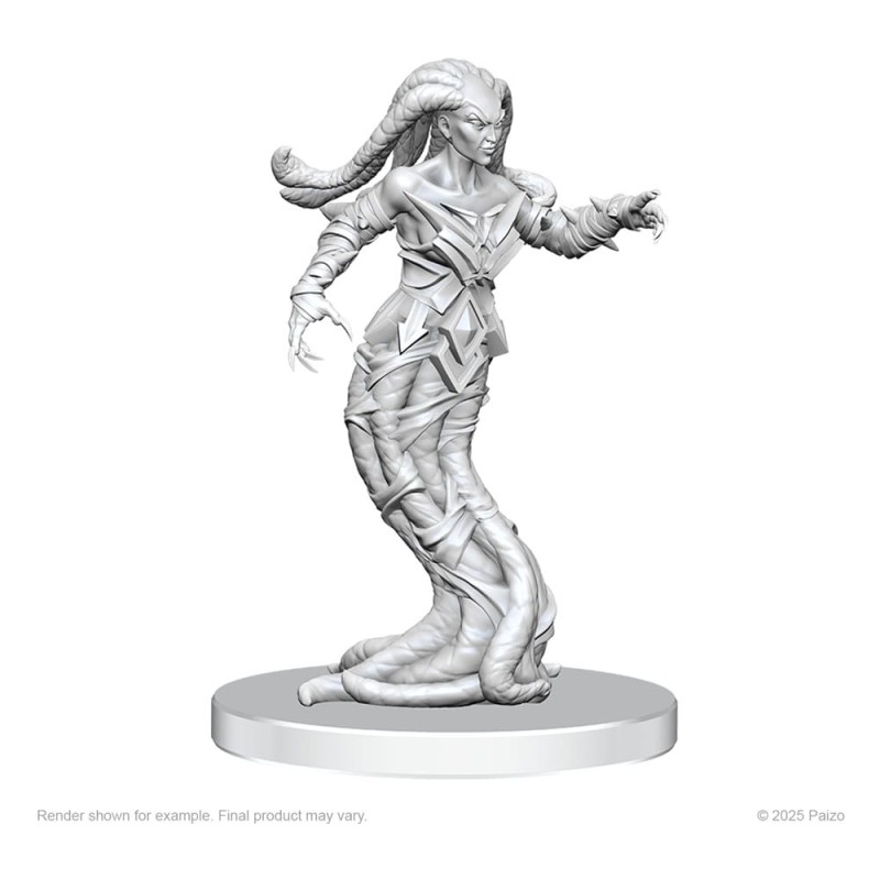 Pathfinder Deep Cuts miniatures à peindre Gylou (Handmaiden Devil) & Ferrugon (Rust Devil) | 0634482908372