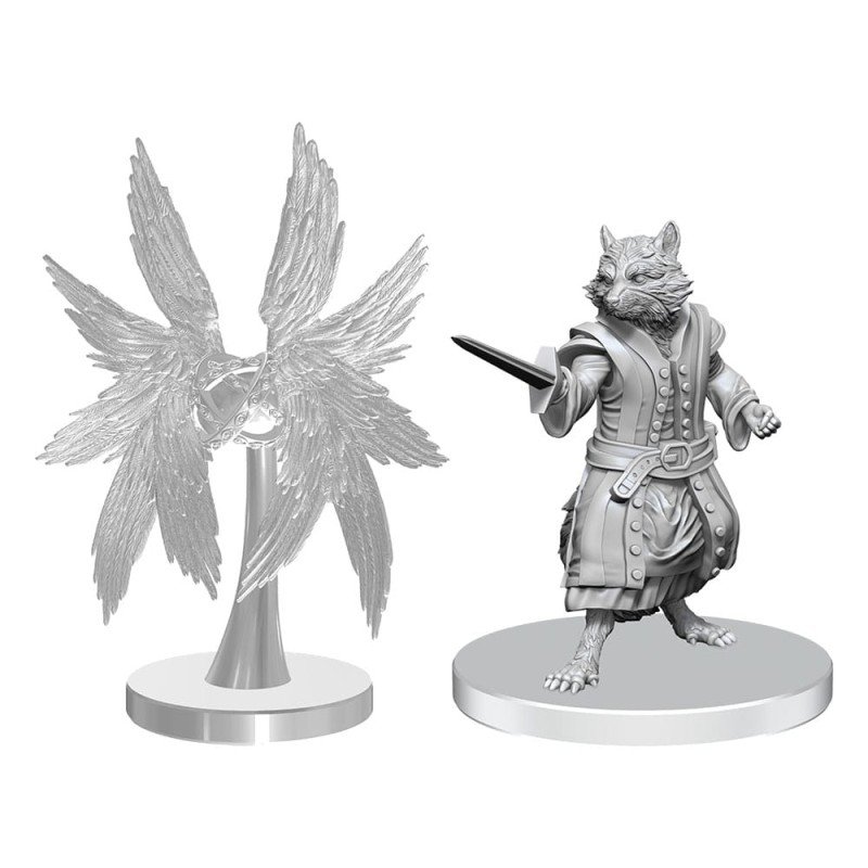 Pathfinder Deep Cuts miniatures à peindre Procyal (Raccoon Agathion) & Zoaem (Ring Archon)l) | 0634482908389