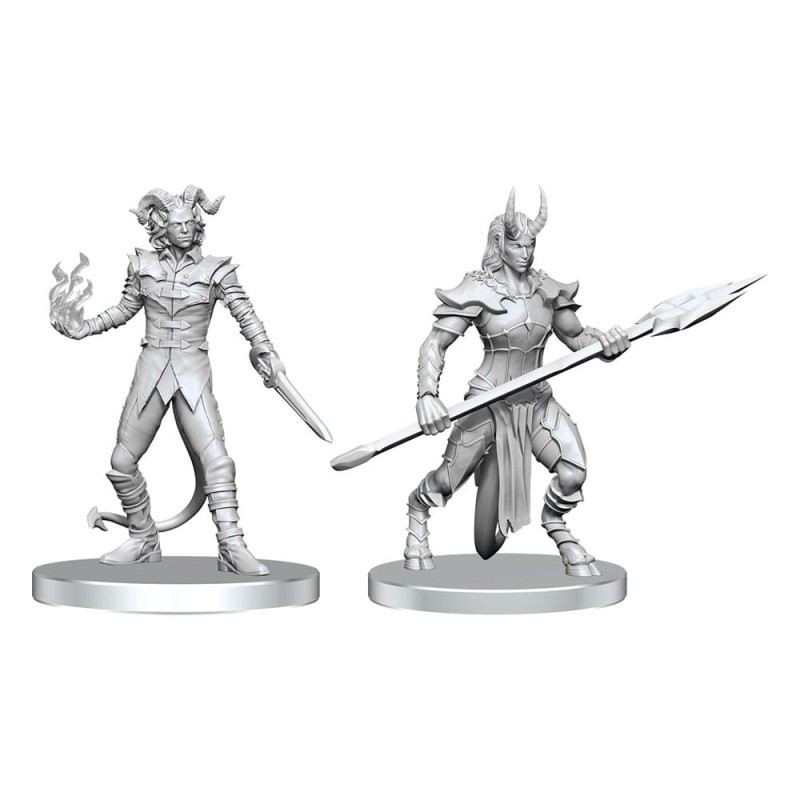 Pathfinder Deep Cuts miniatures à peindre Vordine (Infantry Devil) & Pitborn Rogue | 0634482908402