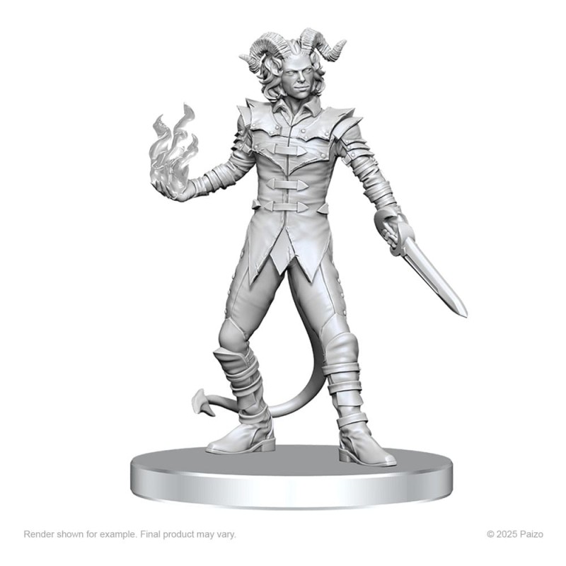 Pathfinder Deep Cuts miniatures à peindre Vordine (Infantry Devil) & Pitborn Rogue | 0634482908402