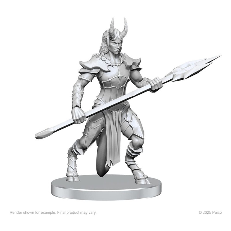 Pathfinder Deep Cuts miniatures à peindre Vordine (Infantry Devil) & Pitborn Rogue | 0634482908402