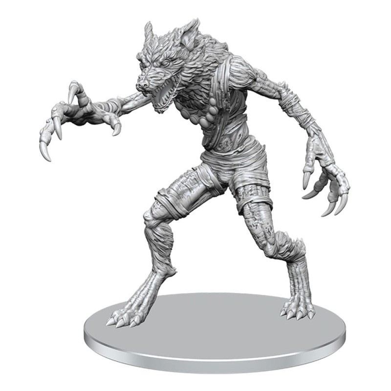 Pathfinder Deep Cuts Unpainted Miniature Meladaemon (Famine Daemon) | 0634482908433