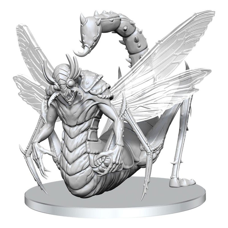 Pathfinder Deep Cuts Unpainted Miniature Derakni (Locust Demon) | 0634482908464