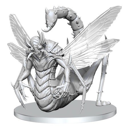 Pathfinder Deep Cuts Unpainted Miniature Derakni (Locust Demon) | 0634482908464