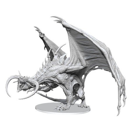 Pathfinder Deep Cuts Unpainted Boxed Miniature Diabolic Dragon | 0634482908471