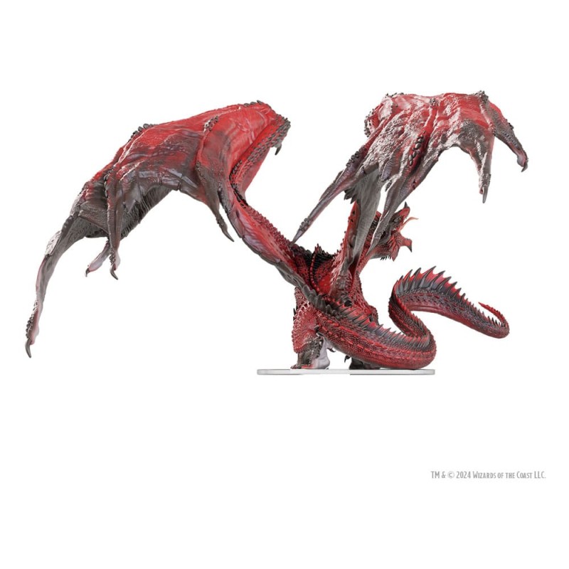 D&D Icons of the Realms Prepainted Miniature Adult Red Dragon Tyrant 18 cm | 0634482963210