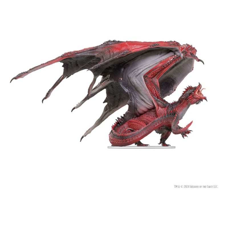 D&D Icons of the Realms Prepainted Miniature Adult Red Dragon Tyrant 18 cm | 0634482963210