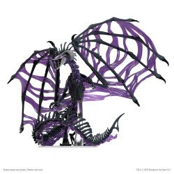 D&D Icons of the Realms Boxed prepainted Miniatures Black Dracolich 30 cm | 0634482963227