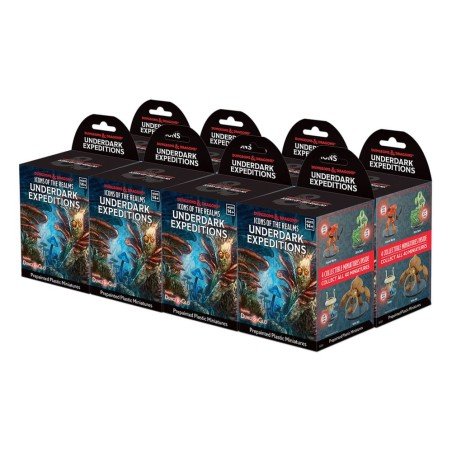 D&D Icons of the Realms: Underdark Expeditions Booster Brick (8) | 0634482963593