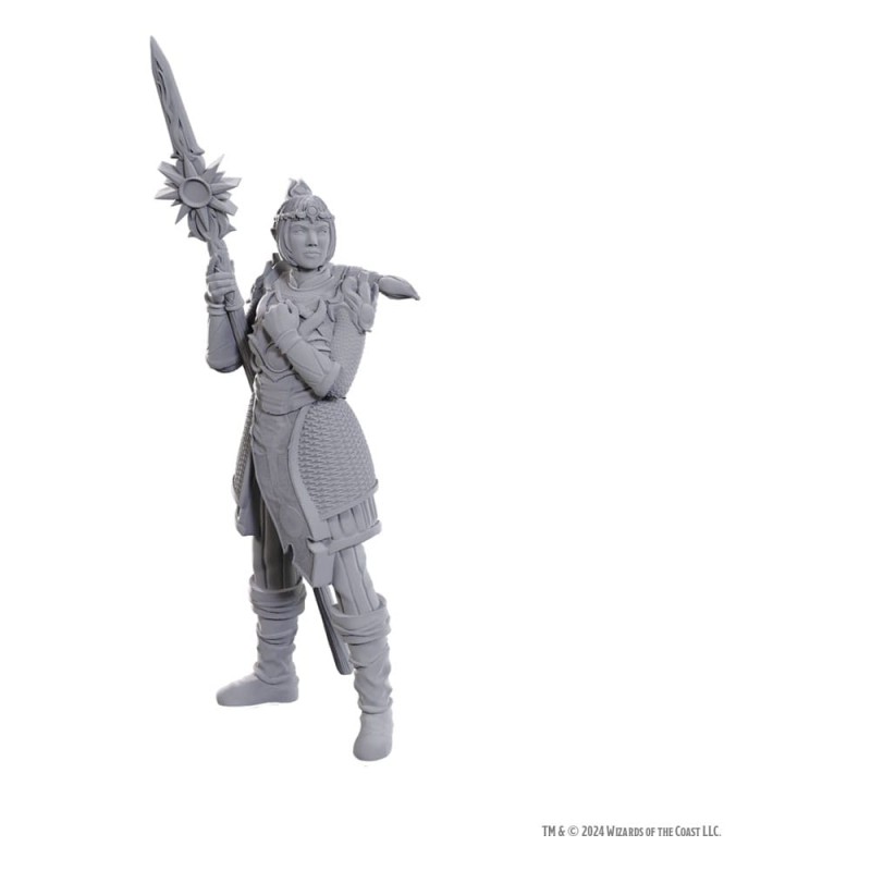 D&D Nolzur's Marvelous Miniatures Unpainted Miniature Lae'zel & Shadowheart | 0634482963654