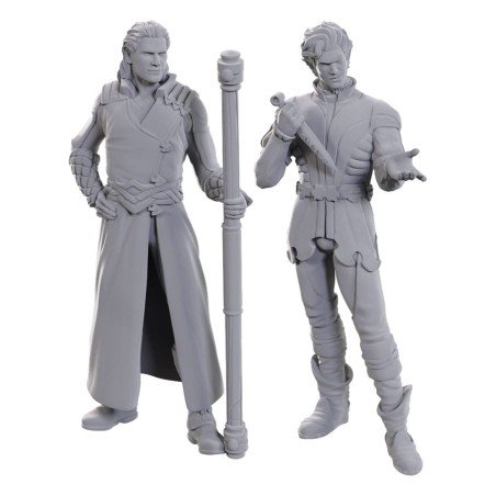 D&D Nolzur's Marvelous Miniatures Unpainted Miniature Gale & Astarion | 0634482963661