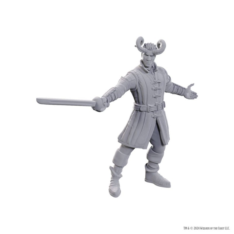 D&D Nolzur's Marvelous Miniatures Unpainted Miniature Wyll & Karlach | 0634482963678