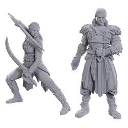D&D Nolzur's Marvelous Miniatures miniature à peindre Jaheira & Halsin