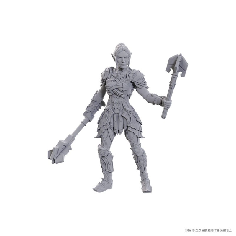 D&D Nolzur's Marvelous Miniatures Unpainted Miniature Dame Aylin & Minthara | 0634482963692