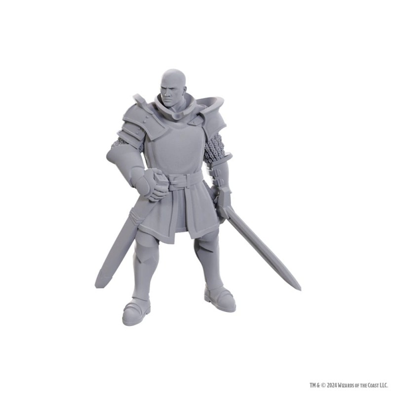 D&D Nolzur's Marvelous Miniatures Unpainted Miniature Ulder Ravengard & Zevlor | 0634482963708