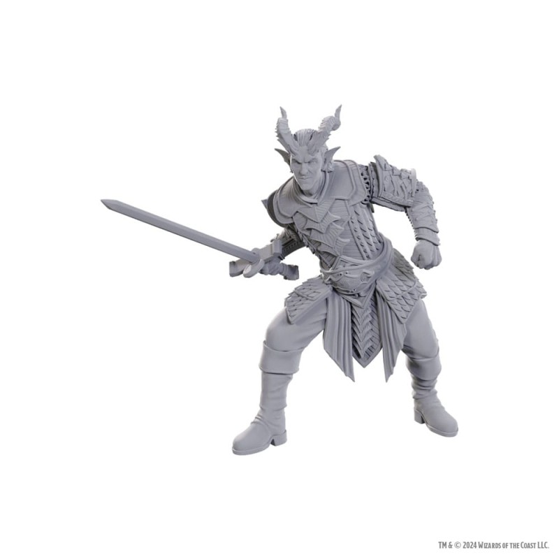D&D Nolzur's Marvelous Miniatures Unpainted Miniature Ulder Ravengard & Zevlor | 0634482963708