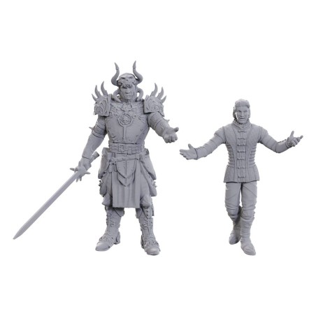 D&D Nolzur's Marvelous Miniatures Unpainted Miniature Sarevok Anchev & Raphael | 0634482963715