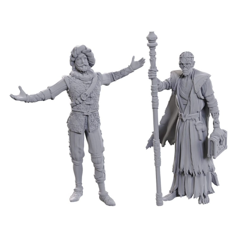 D&D Nolzur's Marvelous Miniatures Unpainted Miniature Volo & Withers | 0634482963722