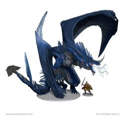 D&D Icons of the Realms Boxed prepainted Miniatures Ancient Blue Dragon 20 cm | 0634482963821