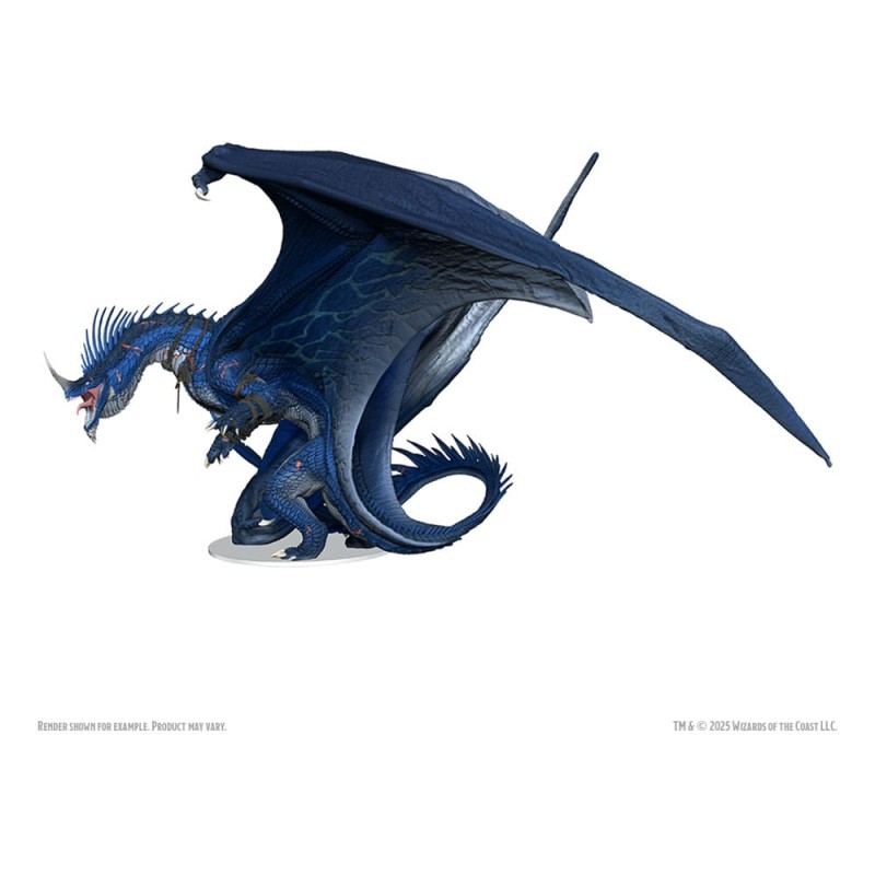 D&D Icons of the Realms Boxed prepainted Miniatures Ancient Blue Dragon 20 cm | 0634482963821