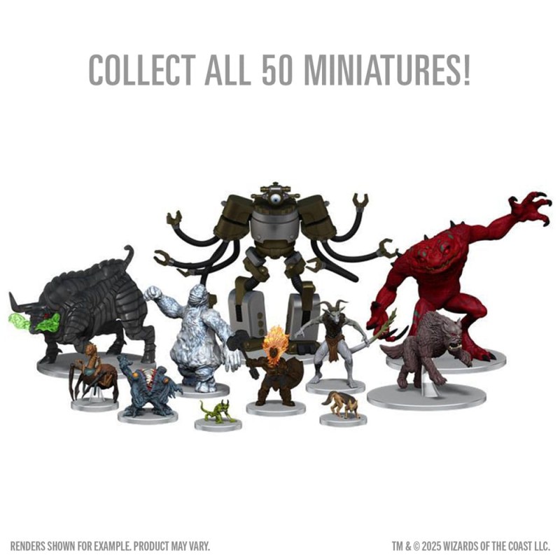 D&D Icons of the Realms: Monster Menagerie Revisited Booster Brick (10) | 0634482963838