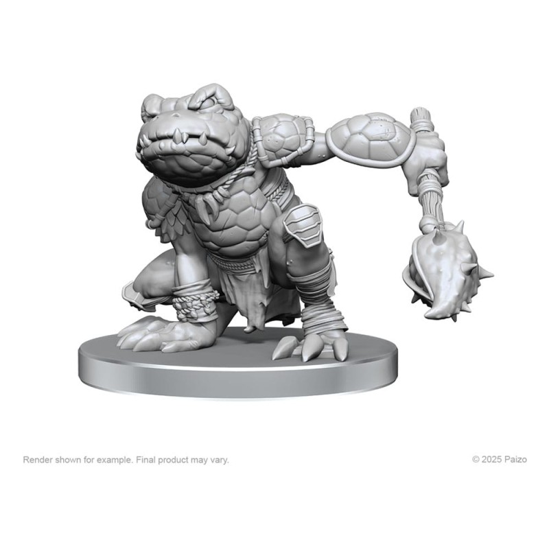 Pathfinder Deep Cuts Unpainted Miniatures Boggard Scout & Castoroides | 0634482975879