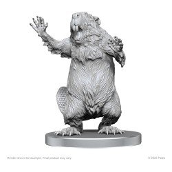 Pathfinder Deep Cuts Unpainted Miniatures Boggard Scout & Castoroides | 0634482975879