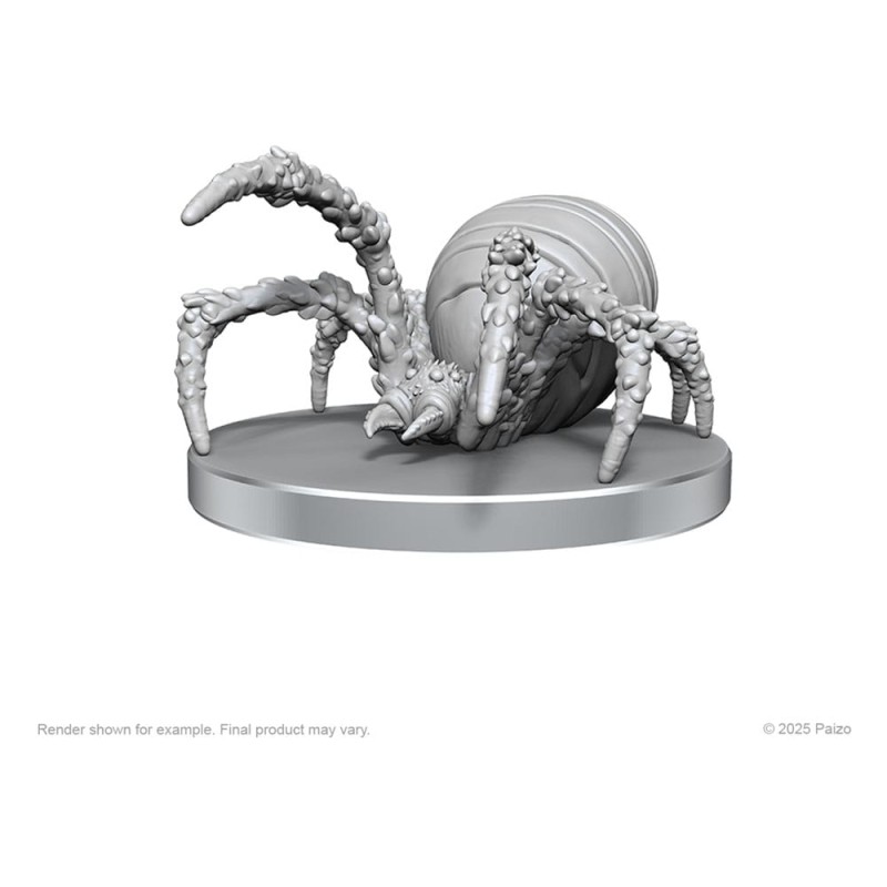 Pathfinder Deep Cuts Unpainted Miniatures Cave Scorpion & Hunting Spider | 0634482975886