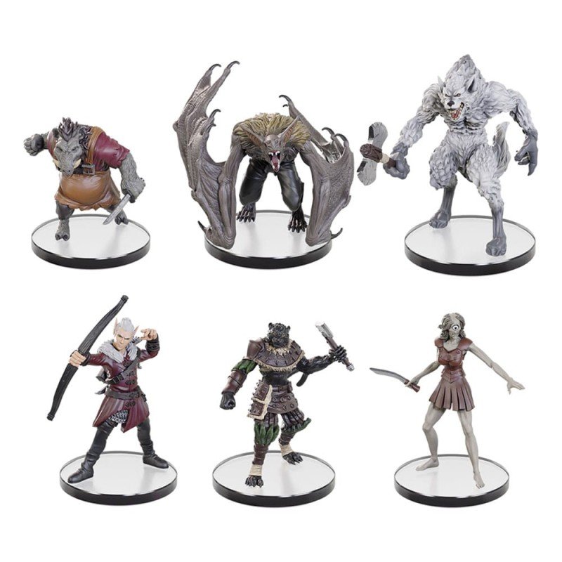 Pathfinder Battles pre-painted Miniatures 6-Pack Forest Stalkers Boxed Set | 0634482975893