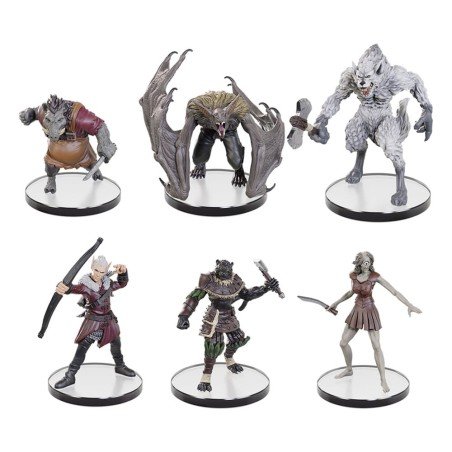 Pathfinder Battles pre-painted Miniatures 6-Pack Forest Stalkers Boxed Set | 0634482975893
