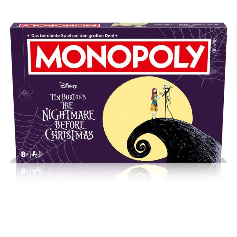 Monopoly jeu de plateau L'Étrange Noël de monsieur Jack *ALLEMAND* | 5036905060981