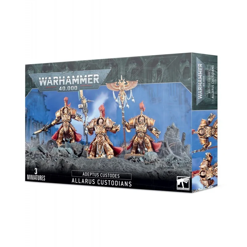 Warhammer 40,000 - Adeptus Custodes : Allarus Custodians / Vexilus Praetor / Shield-Captain | 5011921172030