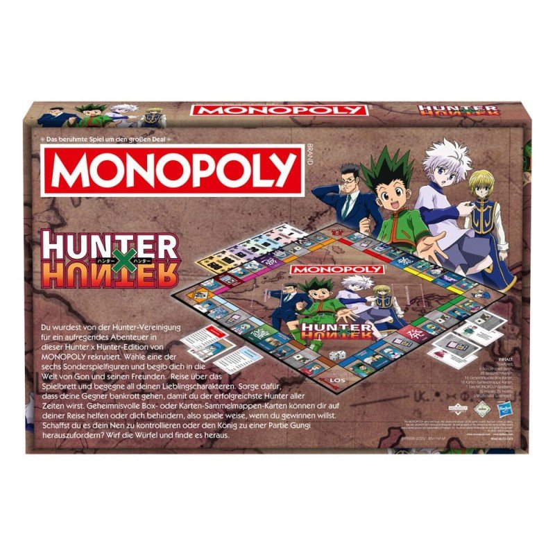 Monopoly jeu de plateau Hunter x Hunter *ALLEMAND* | 5036905061285