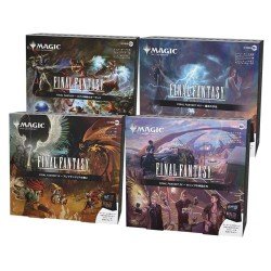 Magic the Gathering Final Fantasy présentoir boîtes scéniques (4) *JAPONAIS*
