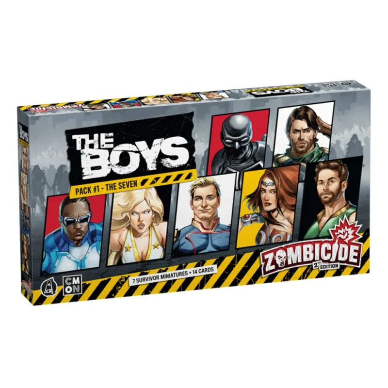 Zombicide - The Boys Pack 1: De Zeven - EN | 889696015143