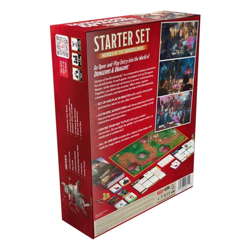 Dungeons & Dragons RPG Starter Set: Heroes of the Borderlands english | 0195166293110